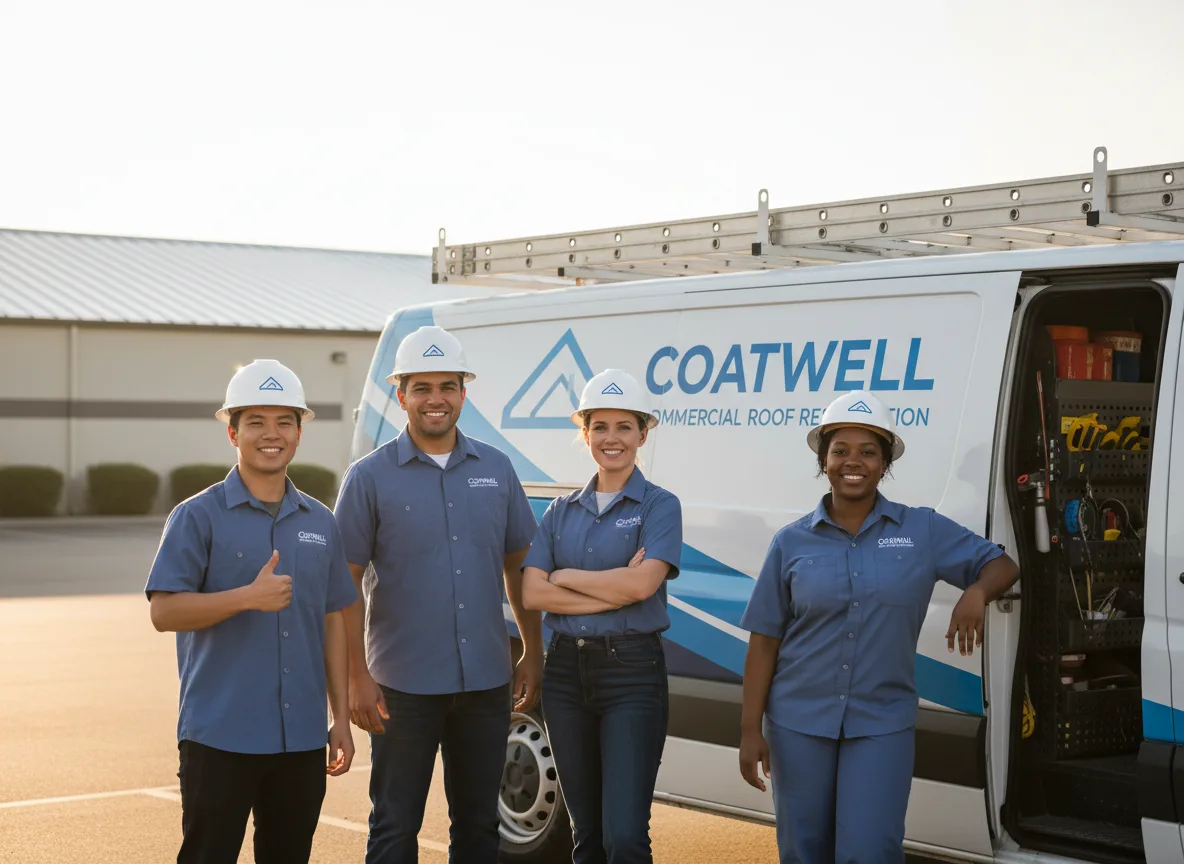 Commercial roof coating company in Tecumseh, OK